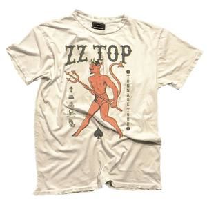 Zz Top Tonnage Tour Black Label Tee